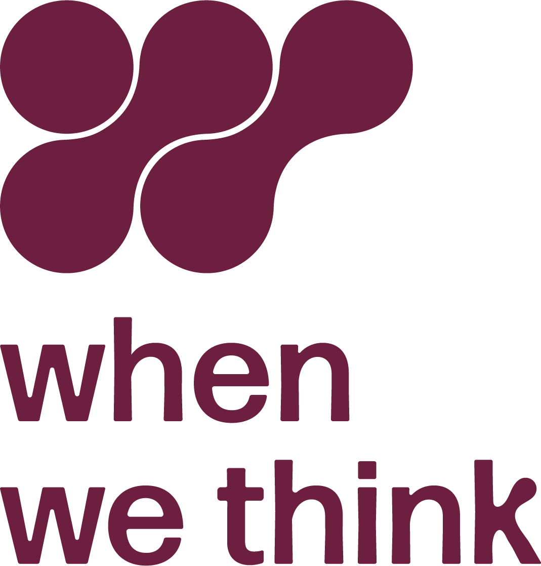 When We Think logo